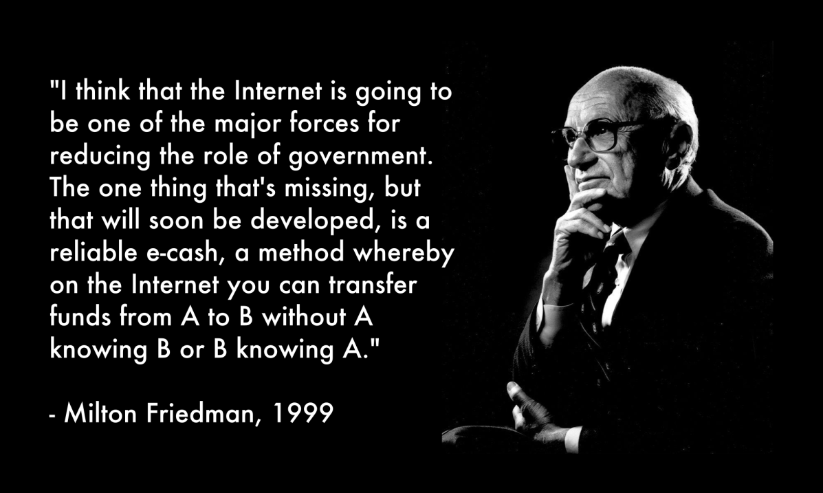 Friedman about the Internet
